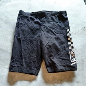 Vans Women's Charcoal Athletic Biker Shorts